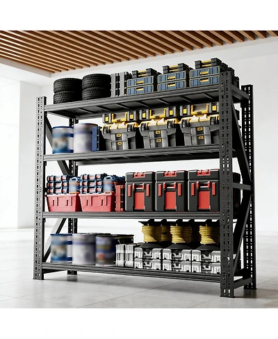 Streamdale Furniture Heavy Duty Industrial Garage Shelving