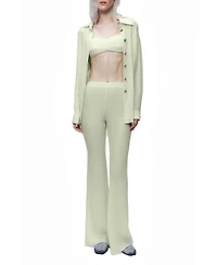 Nocturne Women's High-Waist Flare Trousers