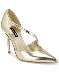 Nine West Women's Candela Asymetrical Pointed Toe Dress Pumps