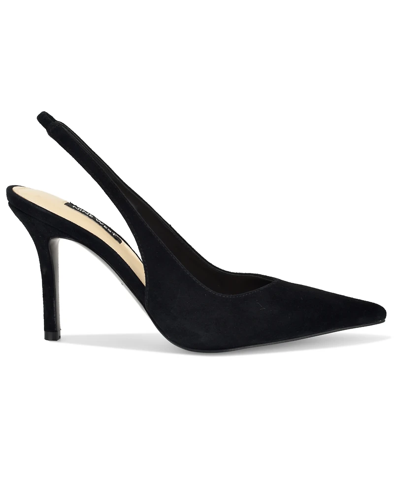 Nine West Women's Gerts Pointed Toe Slingback Dress Pumps