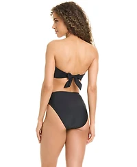 Sanctuary Women's Woodland Flora Clean Bandeau Neck Bikini Top