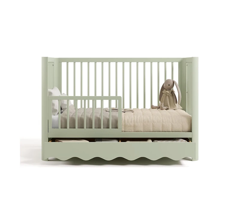 Storkcraft Casablanca Deluxe 5-in-1 Convertible Crib with Drawer