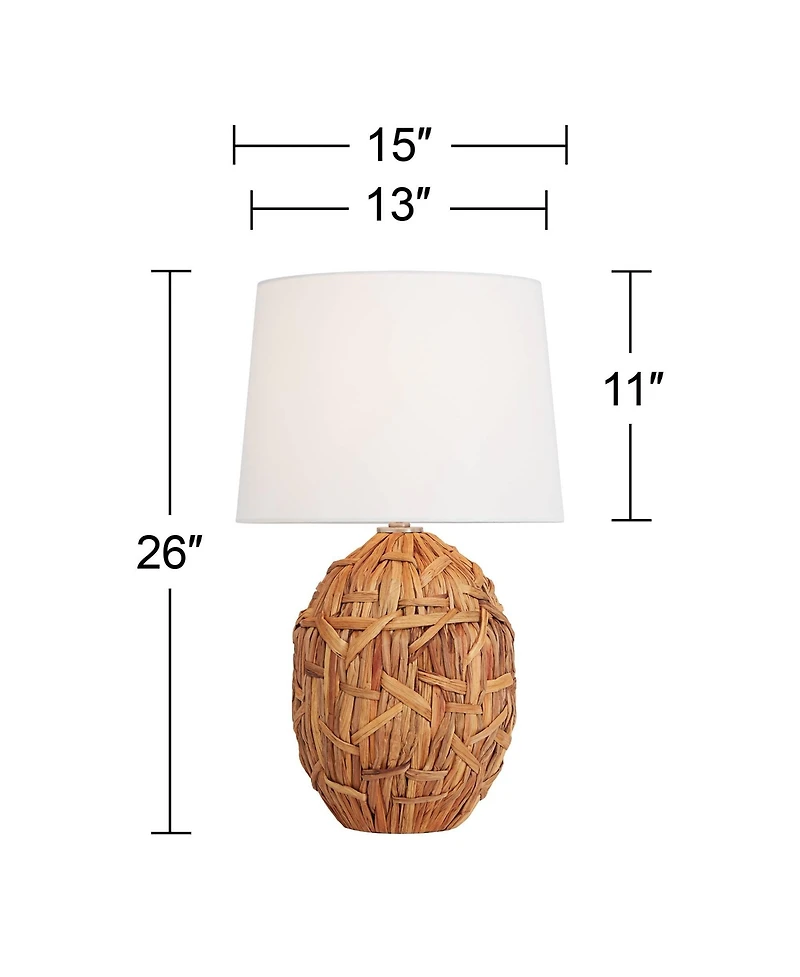 360 Lighting Nantucket 26" High Coastal Modern Table Lamps Set of 2