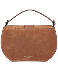 Karl Lagerfeld Paris Jocelina Leather Small Shoulder Handbag