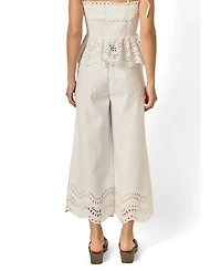 English Factory Women's Eyelet Pants