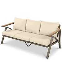 Asagikoiai 6-Piece Outdoor Patio Furniture Set, 7-Seat Steel Frame Conversation Sofa Set