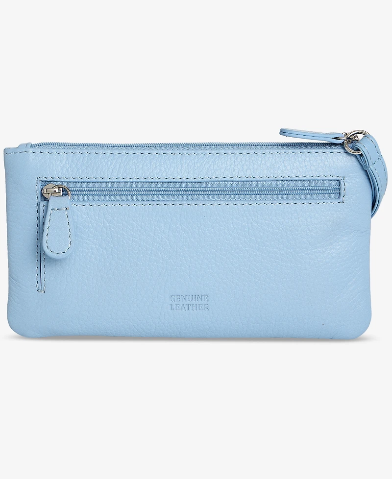 Giani Bernini Softy Grab & Go Leather Wristlet, Created for Macy's