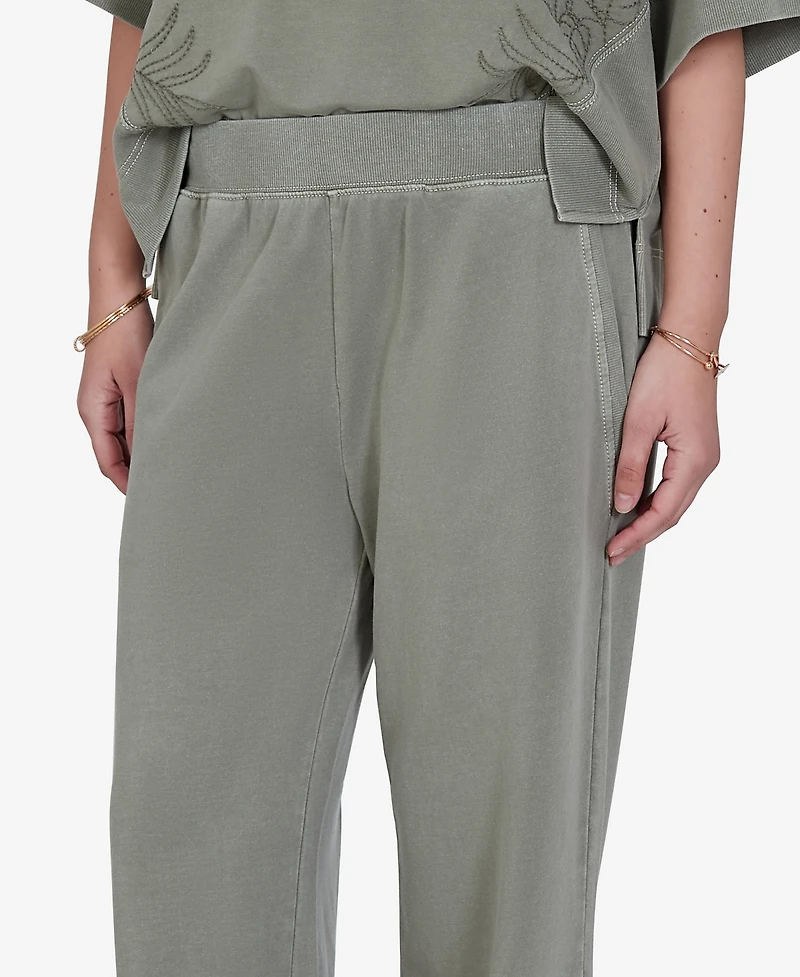 Ruby Rd. Petite Snow Wash Elastic Waist Pants