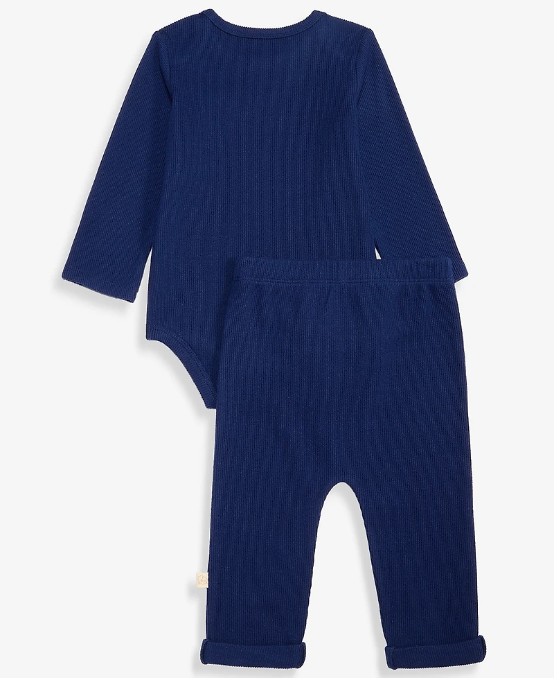 First Impressions Baby Boys' Little Bro Bodysuit & Pants, 2-Piece Set, Macy's Exclusive