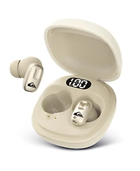Quiksilver in-Ear Wireless Earbuds, Easy Pairing, Smart Battery Display & Touch Controls, Comfortable, 18H Playtime, Sweat and Water Resistant