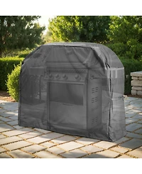 Busdays Patio Outdoor Bbq Grill Cover Waterproof Weather Resistant Dustproof Furniture Protector