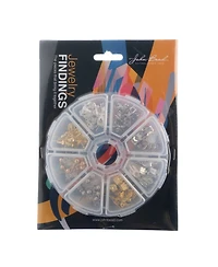 John Bead 8-Slot Earring Mix Jewelry Findings Kit Assortment