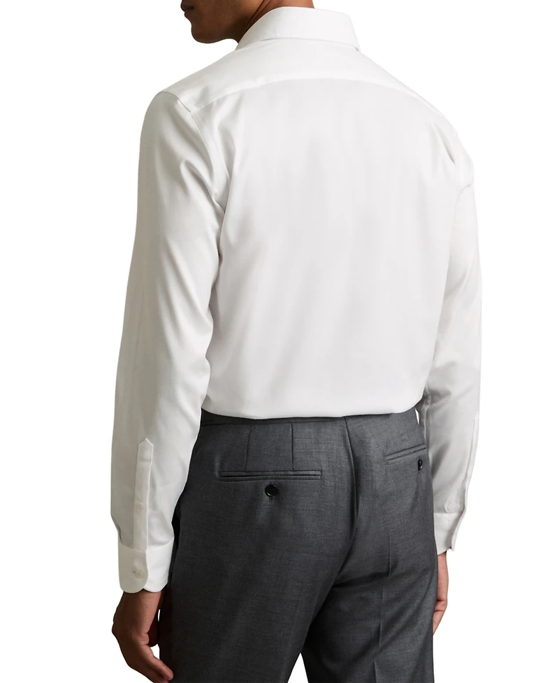 Reiss Men's Bishopsgate Cotton Lyocell Stretch Shirt