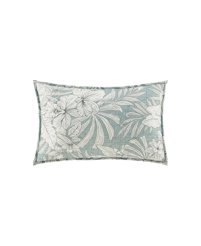 Salt Life Auckland Quilted Boudoir Decorative Pillow, 12" x 20"