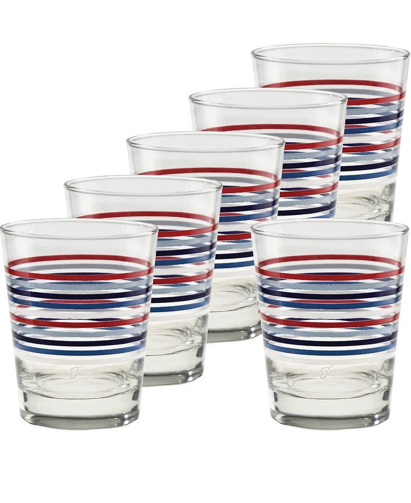 Fiesta Americana Double Old Fashioned Glasses, Set of 6