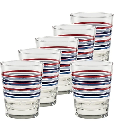 Fiesta Americana Double Old Fashioned Glasses, Set of 6