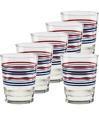 Fiesta Americana Double Old Fashioned Glasses, Set of 6