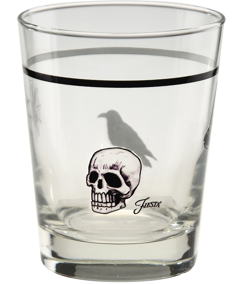 Fiesta Halloween Icons Double Old Fashioned Glasses, Set of 6