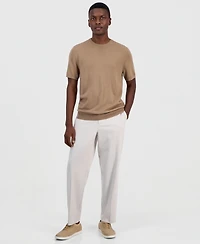 Alfani Men's Novelty Merino Wool-Blend Sweater T-Shirt, Macy's Exclusive