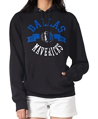 G-iii 4Her by Carl Banks Women's Black Dallas Mavericks City Pullover Hoodie