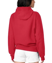 G-iii 4Her by Carl Banks Women's Red Cincinnati Reds Flowers Graphic Pullover Hoodie