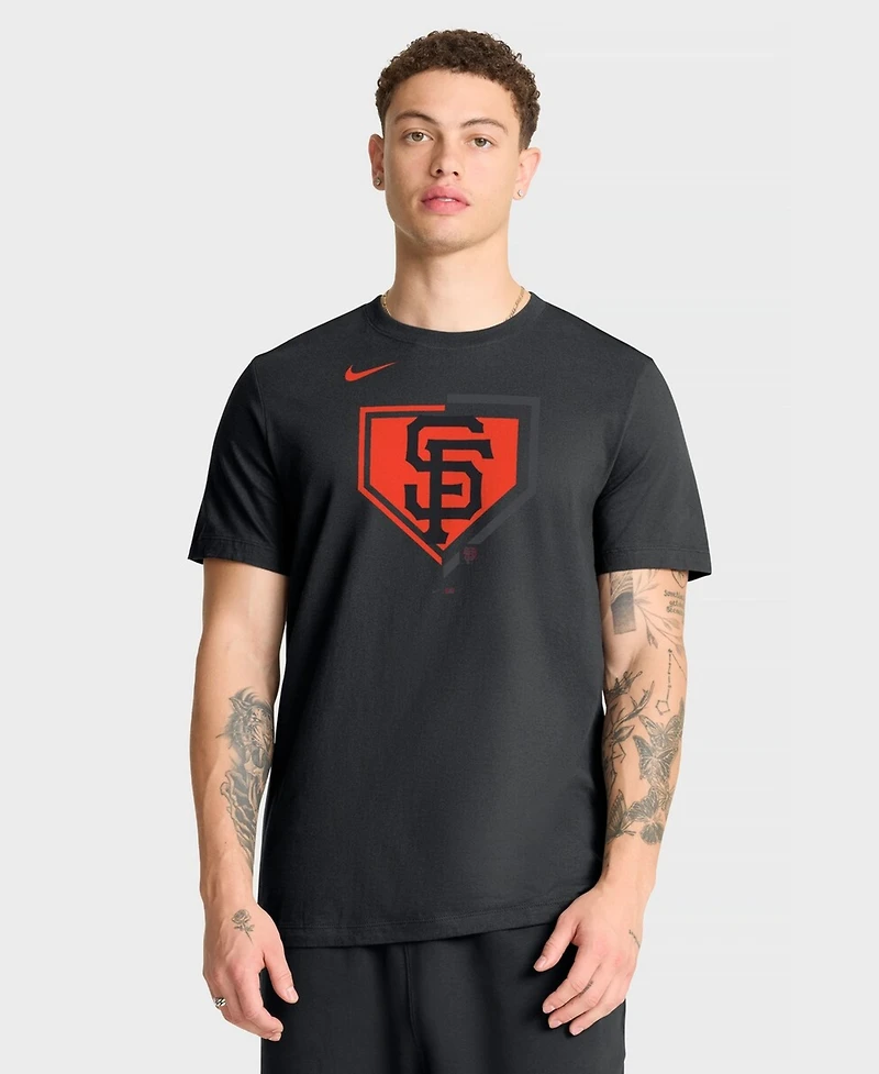 Nike Men's Black San Francisco Giants Icon T-Shirt