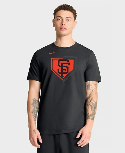 Nike Men's Black San Francisco Giants Icon T-Shirt