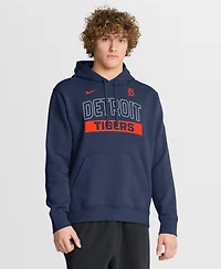 Nike Men's Navy Detroit Tigers Primetime Club Hoodie