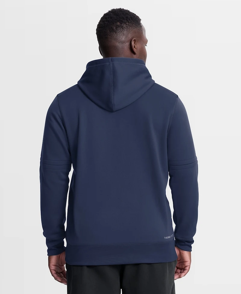 Nike Men's Navy Toronto Blue Jays Authentic Collection Therma-fit Hoodie
