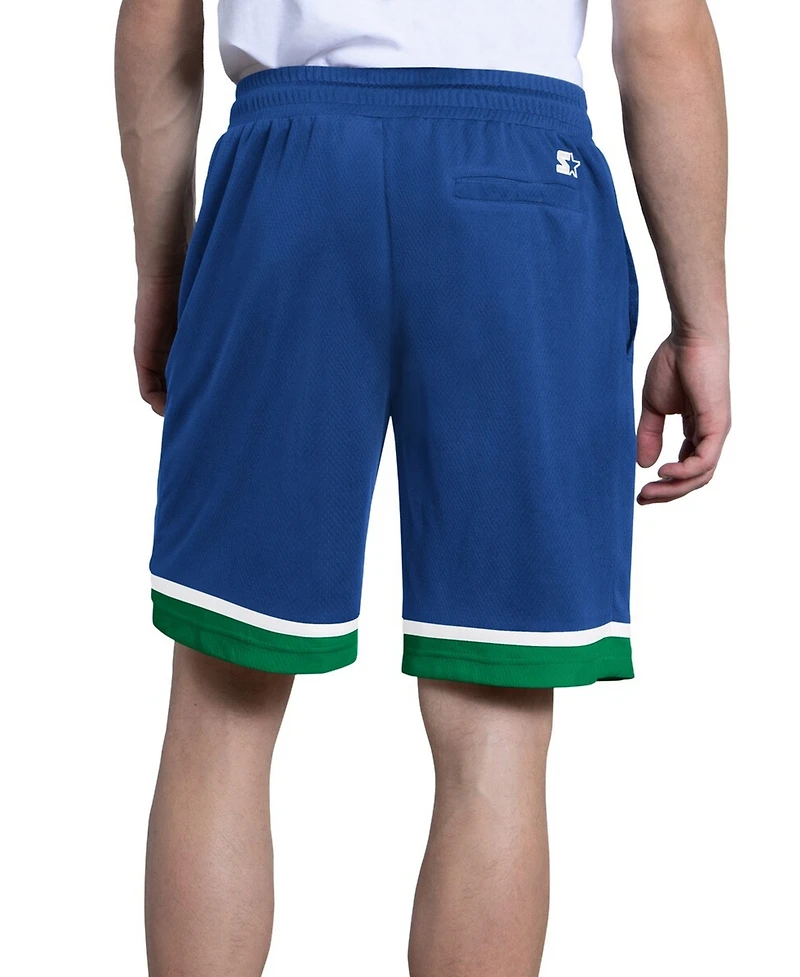 Starter Men's Royal Seattle Seahawks Throwback Power Play Mesh Shorts