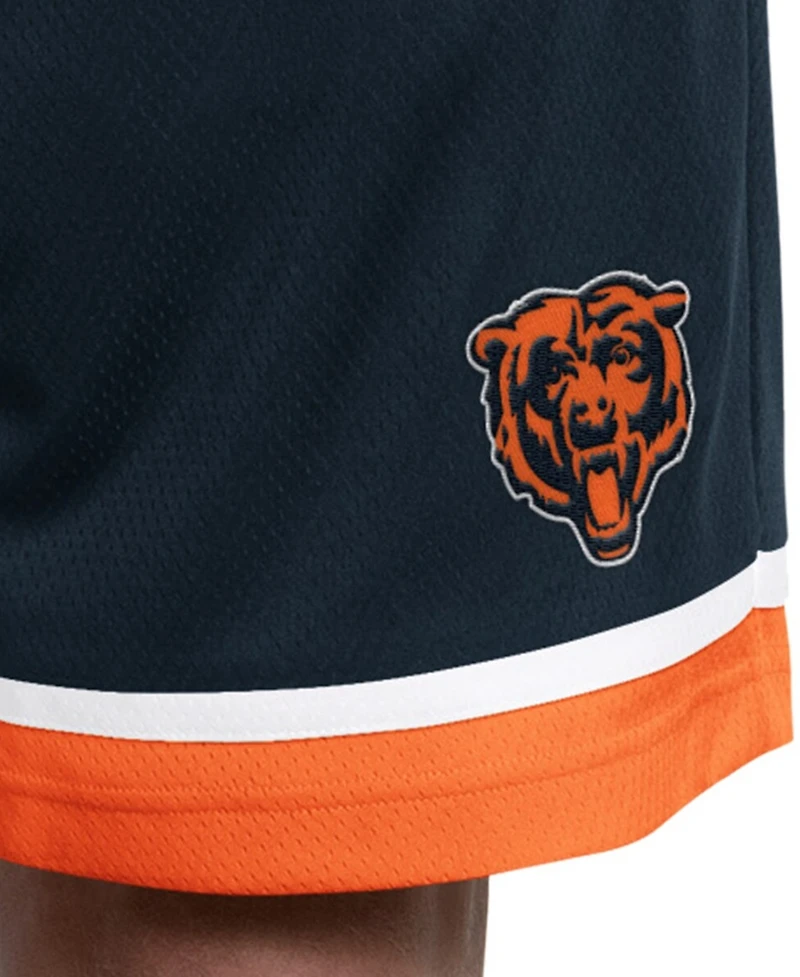 Starter Men's Navy Chicago Bears Power Play Mesh Shorts
