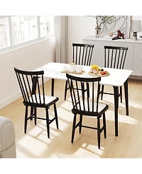 Costway Dining Chairs with Removable Seat Cushions for Room, Kitchen