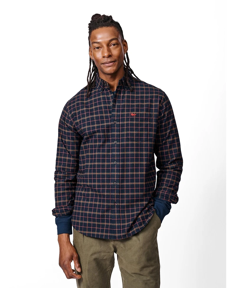 Aubin Men's Merton Brushed Oxford Button Down Shirt