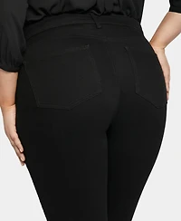 Nydj Plus Marilyn Straight Jeans
