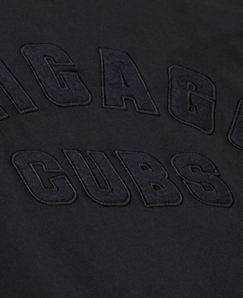 Mitchell & Ness Men's Black Chicago Cubs Cooperstown Collection Phantom T-Shirt
