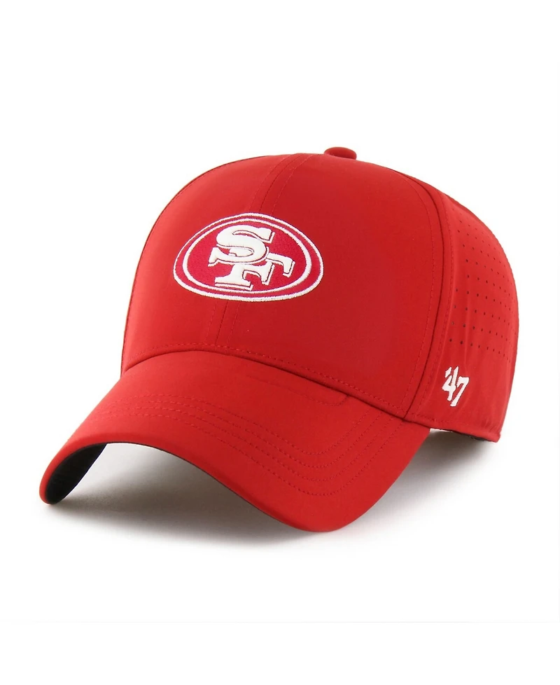 '47 Brand Men's Scarlet San Francisco 49ers Vent Mvp Adjustable Hat