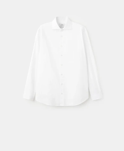 Mango Men's Cotton Slim Fit Shirt