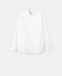 Mango Men's Cotton Slim Fit Shirt