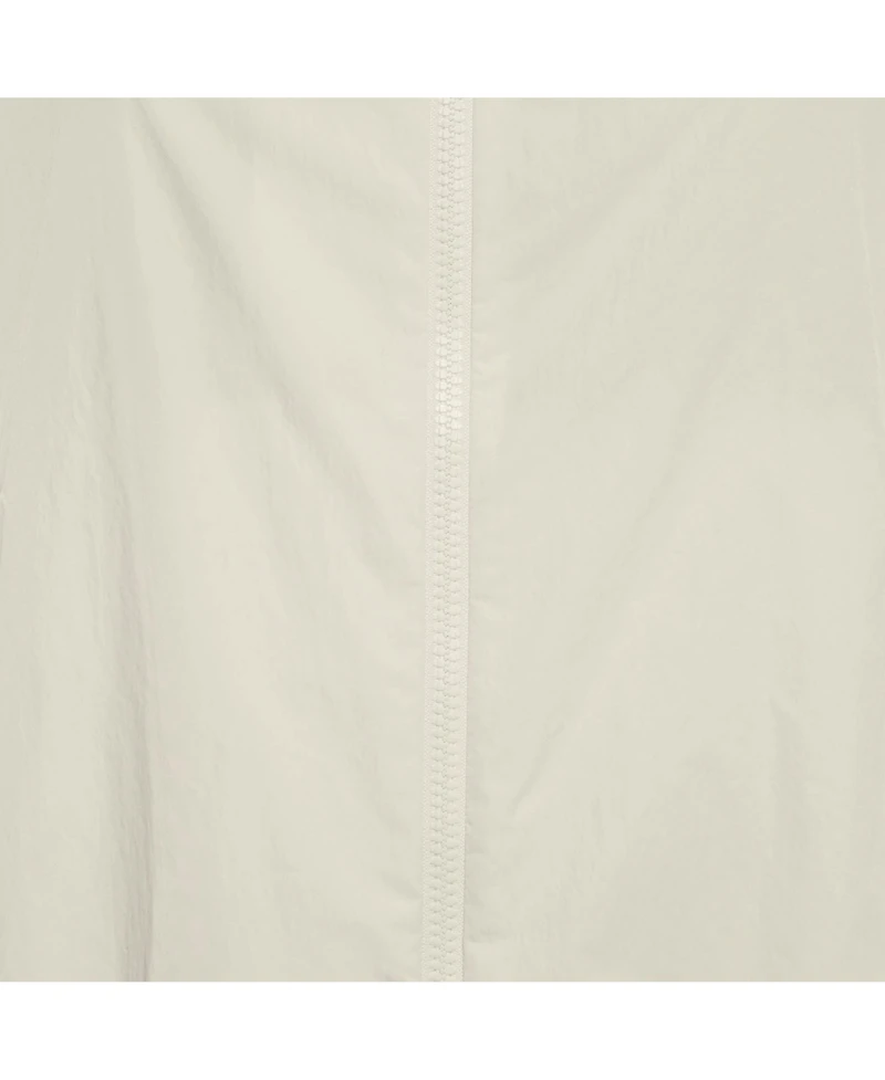 Pre-Owned Moncler Women's Logo Applique Synthetic Euridice Zip-Up Jacket