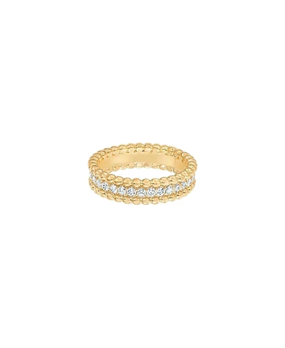 Bearfruit Jewelry Jena Sparkle Wide Band Ring Trendy Unique Style