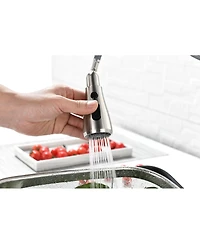 Phying Single Handle Kitchen Sink Faucet with Pull Out Sprayer