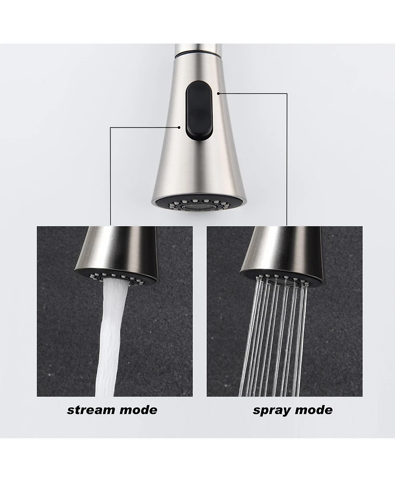 Phying Kitchen Faucet with Pull Out Spraye