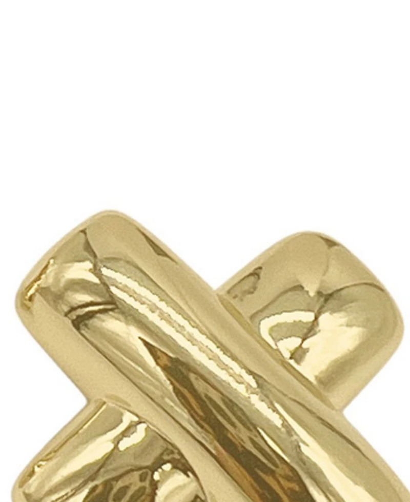 St. Moran Gold X Statement Stud Tilly Earrings