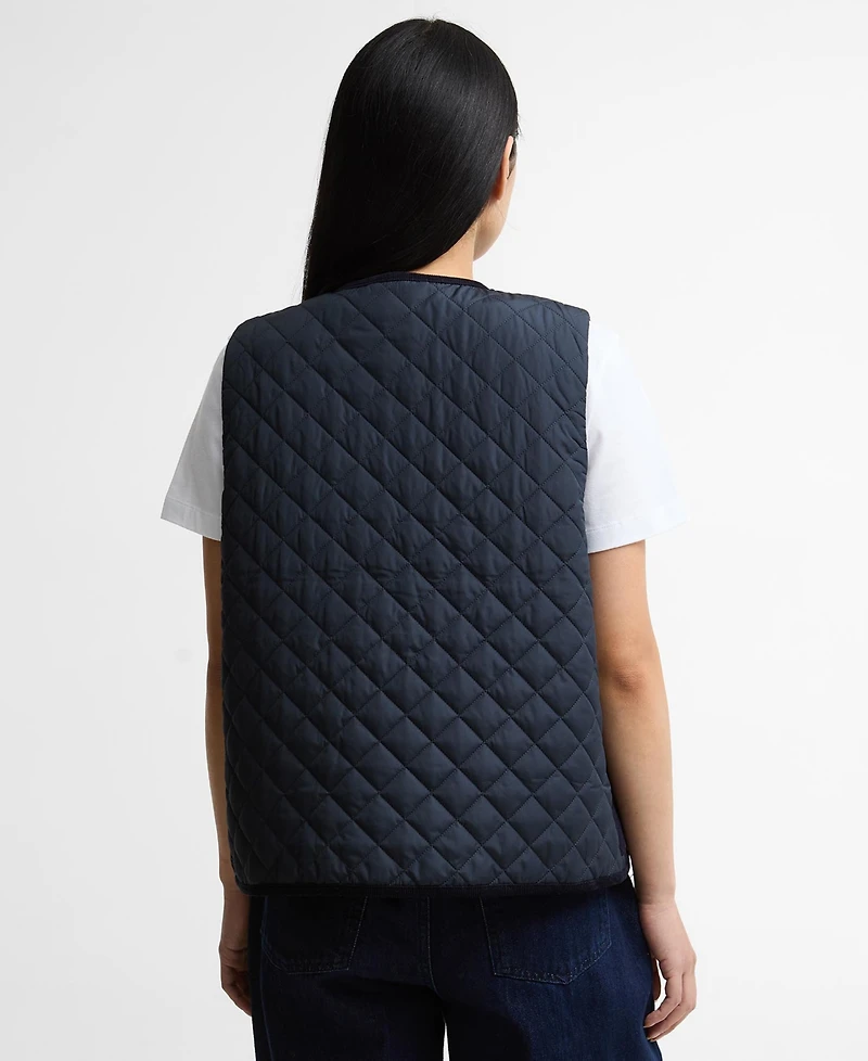 Barbour Women's Thulby Quilted Gilet Sweater Vest