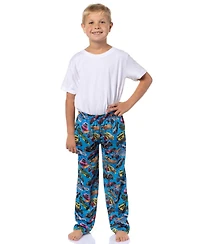 Hot Wheels Boys' Bone Shaker Sharkruiser Tossed Cars Print Kids Pajama Pants