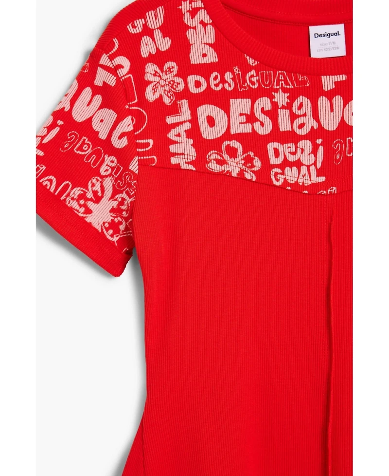 Desigual Girls's dress with lettering