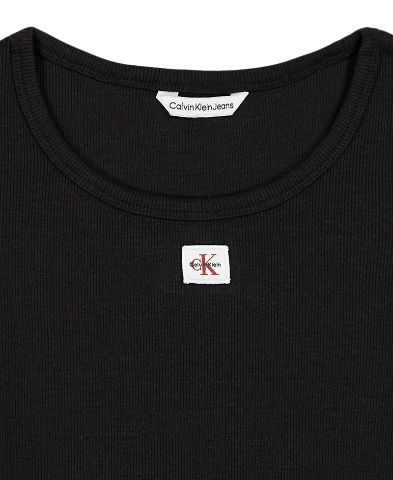 Calvin Klein Girls' 7-16 Short-Sleeve T-Shirt