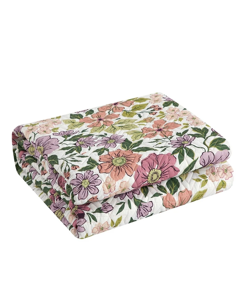 Stratford Park Flora Floral 3-Piece Quilt Set