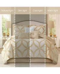 Stratford Park Kira Geometric 7-Piece Comforter Set