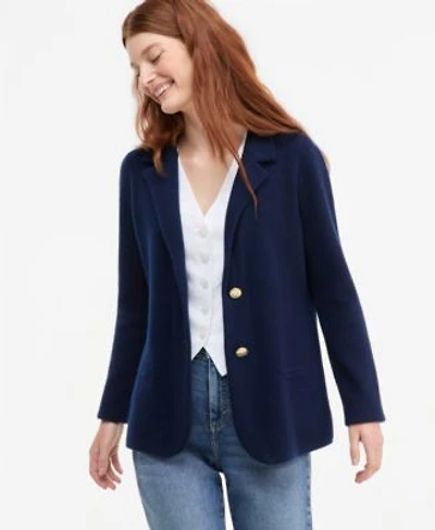 Charter Club Womens 100 Cashmere Blazer Macys Exclusive